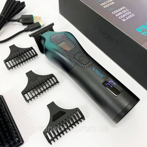 Акумуляторна машинка для стрижки VGR, Машинка для стрижки від акб Електронна CX-11 | Зображення 6