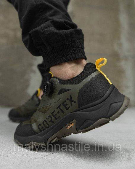 Мужские кроссовки Gore-Tex grey/olive  A2897-5 НП5037 | Зображення 2