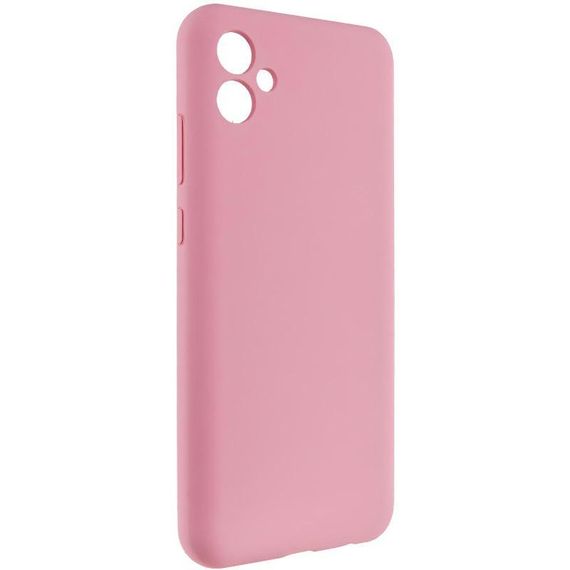Чехол Silicone Cover Lakshmi Full Camera (AAA) для Samsung Galaxy A07 Розовый / Light pink | Зображення 1