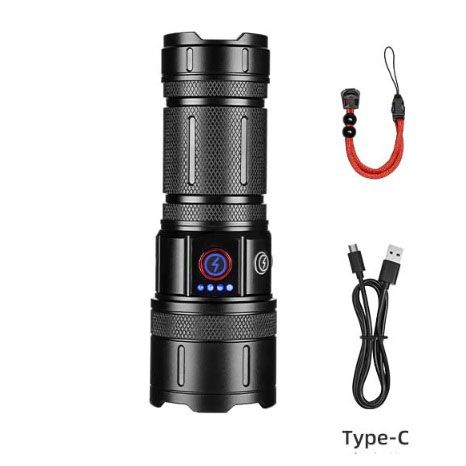 Ліхтар CB-B53-TG, 3х18650, power bank, індикація заряду, Ліхтарик світлодіодний для туриста надпотужний | Зображення 3