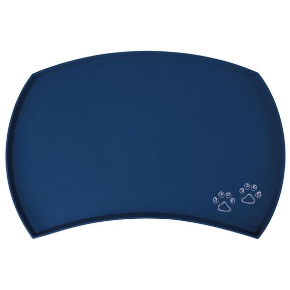 Коврик Trixie під миски силіконовий блакитний 48 х 27 см | Зображення 2