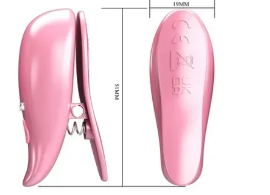 Вібростимулятори для сосків Pretty Love — Leaf, 10 vibration functions, BI-300036 Sex Aura | Зображення 3