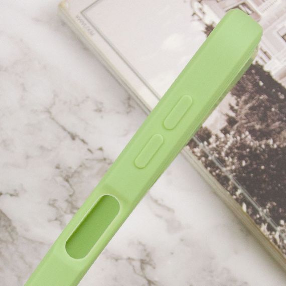 Силиконовый чехол Candy Full Camera для Samsung Galaxy A25 5G Фисташковый | Зображення 3