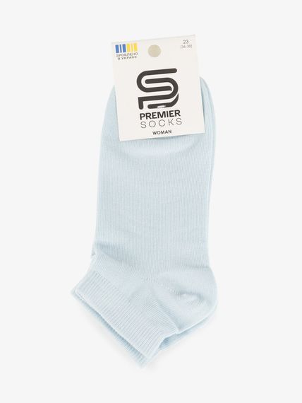 Шкарпетки жіночі короткі PremierSocks 16Д-3 36-38 Світло-блакитний shop (4820203397051) | Зображення 2