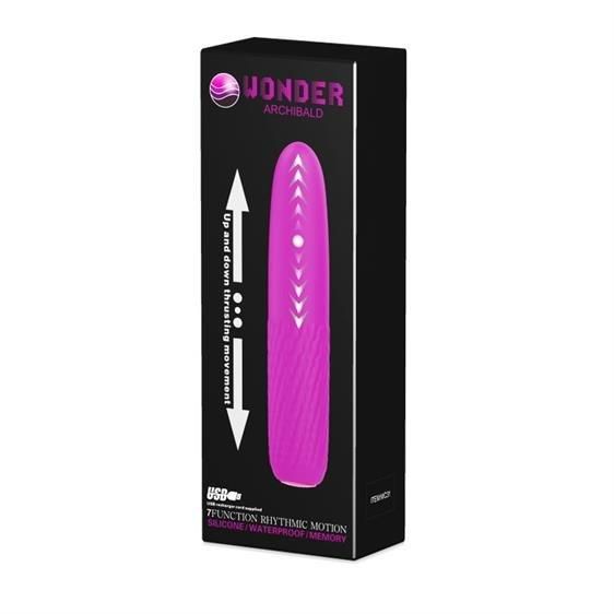 Вибратор - Wonder Archibald Vibrator Purple Sex Aura | Зображення 8
