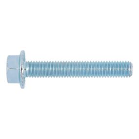 Болт метричний DIN6921-FLG/SER - 8.8 A2K SW15 M10x50 мм