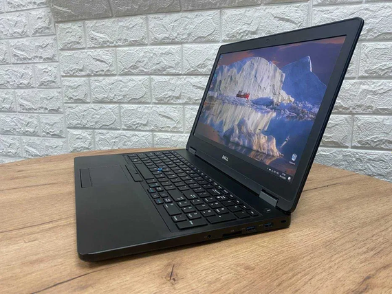 Ноутбук Dell Precision 3510 15.6"HD i5 6300HQ 8Gb/SSD256M2/ FireProW5130M-2Gb | Зображення 1