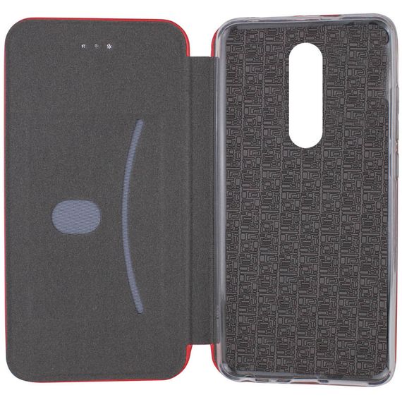 Шкіряний чохол-книжка Classy для Xiaomi Redmi 8 Червоний | Зображення 2