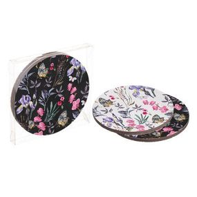 Підставки під гаряче Coaster Метелики в квітах (корок) 10 см