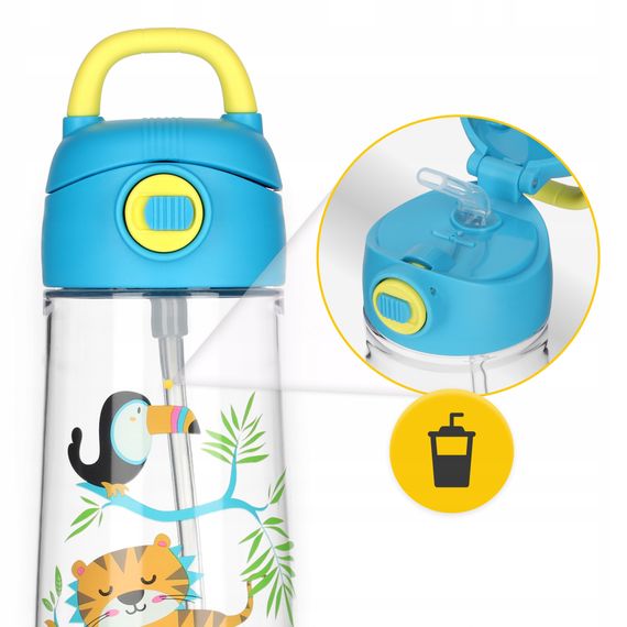 Пляшка для води дитяча 4FIZJO 550 мл Mix (P-5905973403702) | Зображення 2