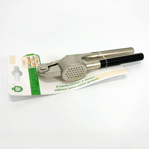 Пресс для чеснока UNIQUE UN-1761 чеснокодавка ручная металлическая AX-39 | Зображення 1