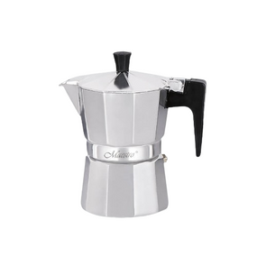 Кавоварка гейзерна 150мл (3 порції) алюмінієва MR-1666-3 Espresso Moka Maestro