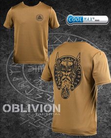 Тактическая потоотводящая футболка ODIN  ДЛ6584