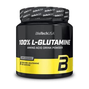 Глютамін для спорту BioTechUSA 100% L-GLUTAMINE 500 g /100 servings/