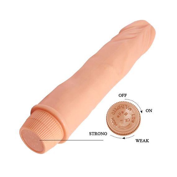 Вибратор - Barbara Dwarf Vibrator 8,3" Flesh Sex Aura | Зображення 6