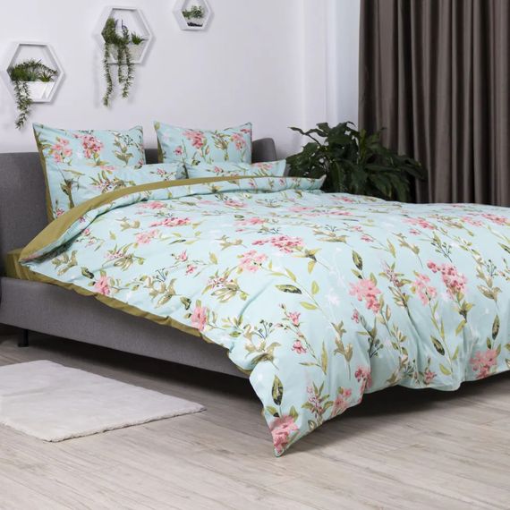 Постільна білизна євро ТЕП Soft dreams М'ята Феєрія 2-03859-29602 215х220 см | Зображення 3