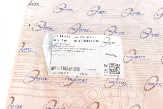 Патрубок інтеркулера L VW Crafter 30-50 2.5TDI 65-120kw  07.14.061 | Зображення 6