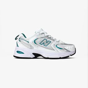 Демісезонні кросівки весна літо New Balance  колір білий/сріблястий/зелений