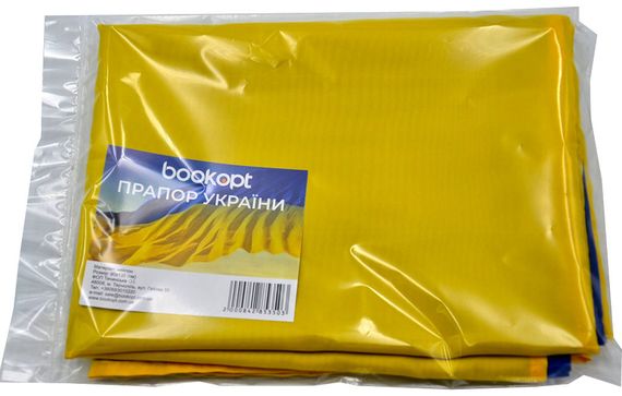 Прапор України Bookopt нейлон 90*135 см BK3024 | Зображення 3