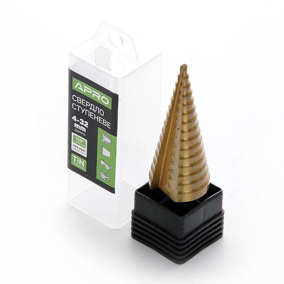 Свердло ступеневе 4-32 мм APRO 8302931 | Зображення 1