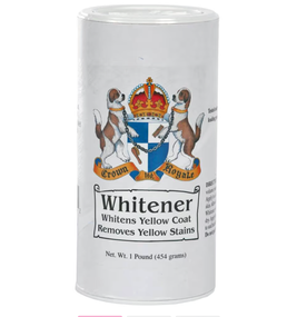 Crown Royale Whitener - порошок для отбеливания желтизны ладоней и пятен на шерсти, для собак, кошек и лошадей