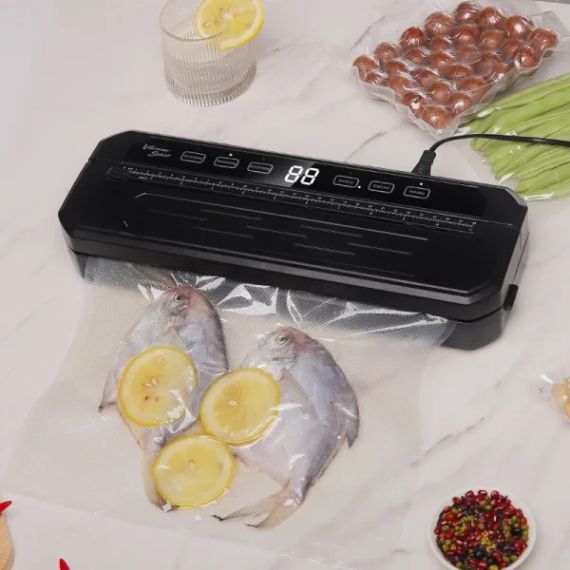 Вакууматор для продуктов AND LY-881 60 кПа 107 Вт • Вакуумный упаковщик Sealing Machine для хранения, замораживания и | Зображення 5