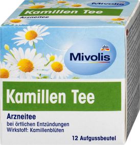 Ромашковый чай Mivolis Kamillen Tea, 12 пакетиков