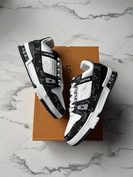 Кросівки Trainer White Black  (топ якість) 45 29 | Зображення 4