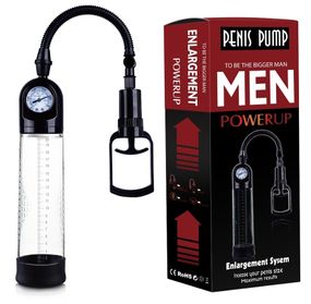 Вакуумная помпа с манометром CANWIN Penis Pump Men Powerup - P928 Sex Aura