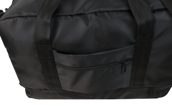 Дорожная сумка с отделом для обуви 40L Wallaby черная | Зображення 7