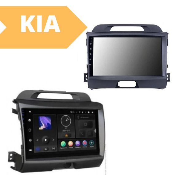 Штатна автомагнітола  Kia Sportage R 2010-2015 (9") Android 10.1 (4/32) чорна (MER-14119_5463) | Зображення 1