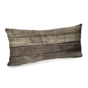 Подушка для дивану оксамитова Дошки 50x24 см (52BP_ORG005)