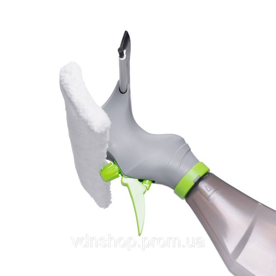 Щетка для мытья окон с распылителем  скребок-щетка для мытья окон и стекол HP-35015-25 | Зображення 5