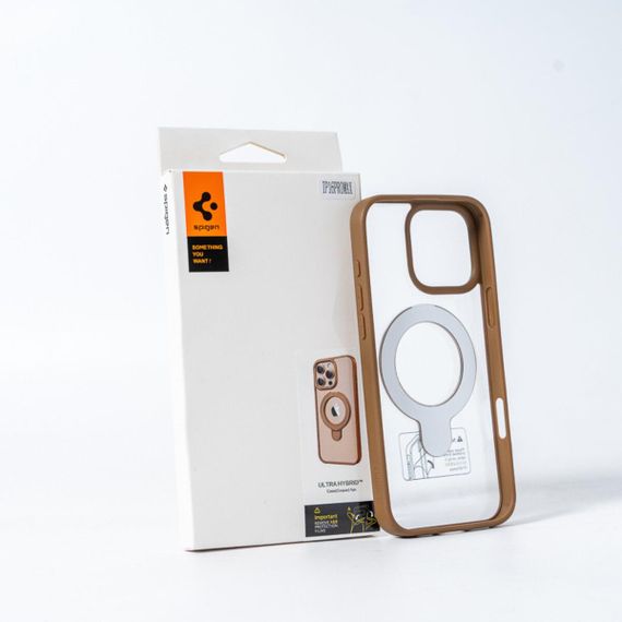 Чохол для смартфона Spigen AAA Magnetic Ring for Apple iPhone 16 Pro Brown | Зображення 4