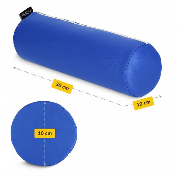 Валик для реабілітації та масажу 4FIZJO 30 x 10 см Blue (P-5905973402996) | Зображення 4