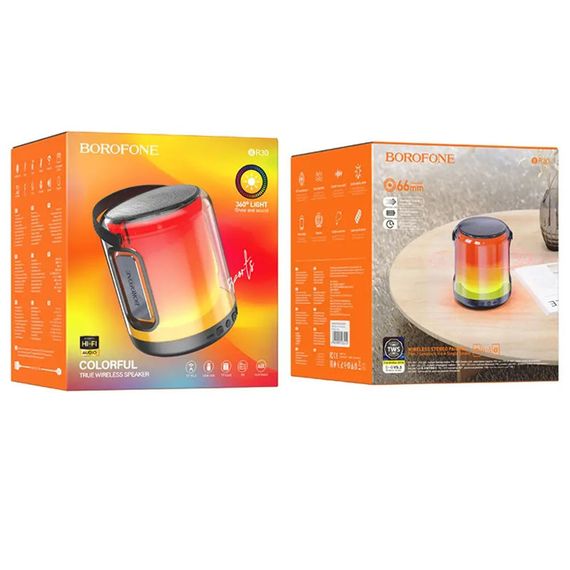 Bluetooth Колонка Borofone BR30 Auspicious colorful sports | Зображення 2