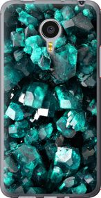 Чехол на Meizu MX4 PRO Кристаллы 2 "3674u-132-17620"