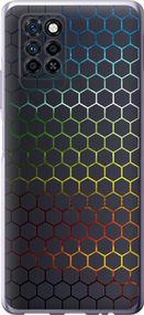 Чехол на Infinix Note 10 Pro Переливающиеся соты "498u-2709-17620"