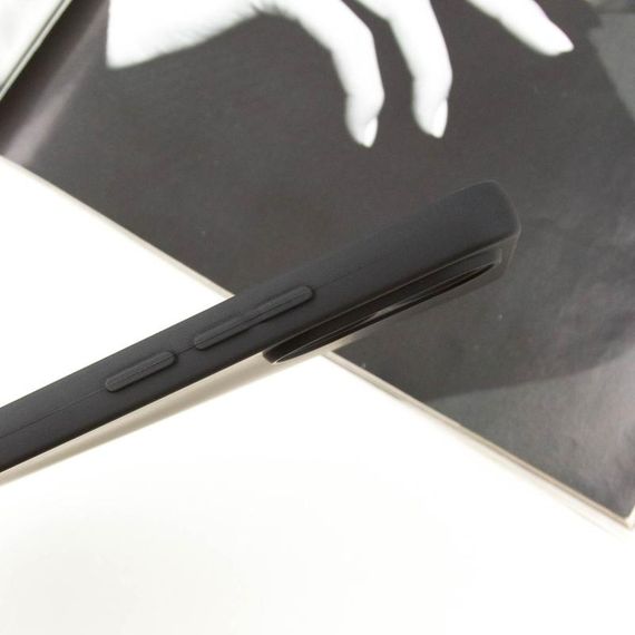 Чохол TPU GETMAN Liquid Silk Full Camera для Xiaomi Redmi Note 13 4G Чорний / Black | Зображення 2