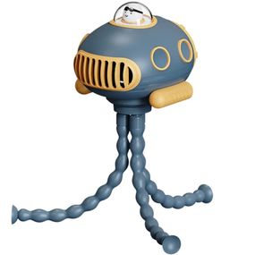 Мультифункціональний вентилятор Submarine F18 with music and battery 4000 mAh Green