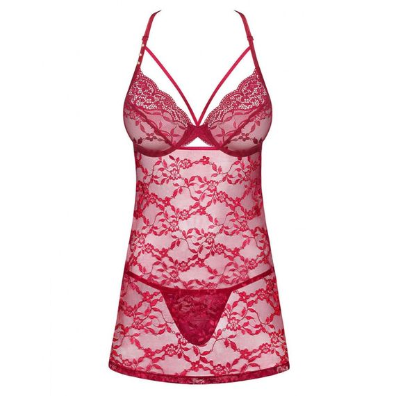 Пеньюар та трусики Obsessive Ivetta S/M | Зображення 4