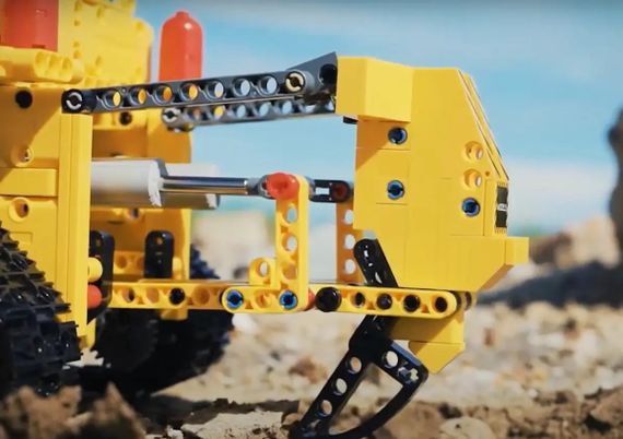 Конструктор блоки   Bulldozer Engineering Truck | Зображення 2