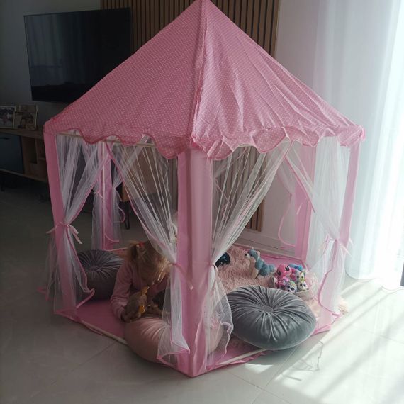 Детская палатка Kruzzel 23869 розовая | Зображення 3