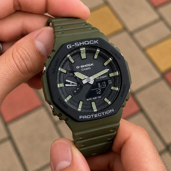 Чоловічий годинник Casio GA-2110SU-3A | Зображення 5