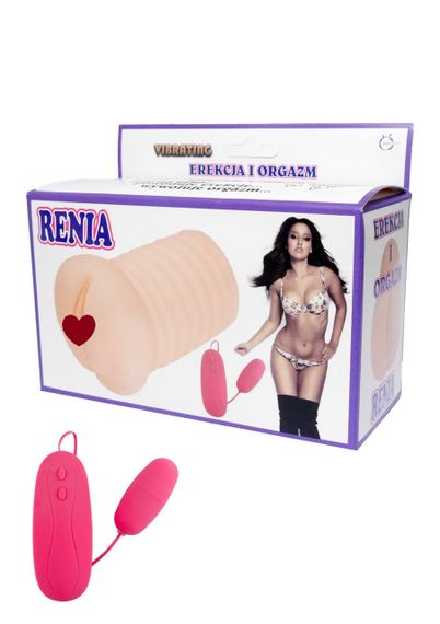 Мастурбатор з вібрацією Vagina z vibro Renia Sex Aura