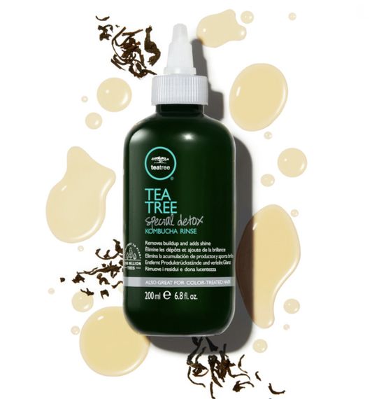 Очищуючий ополіскувач Tea Tree Special Detox Kombucha Rinse, 200 ml | Зображення 1