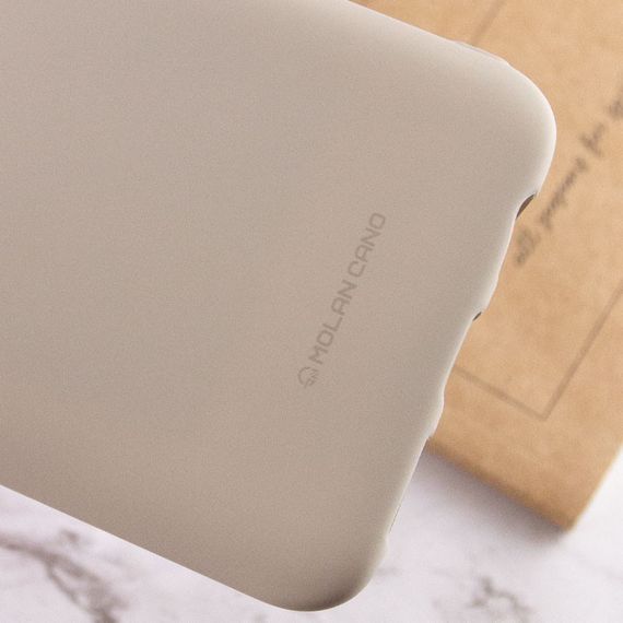 TPU чехол Molan Cano Smooth для Xiaomi Redmi Note 10 / Note 10s Сірий | Зображення 3