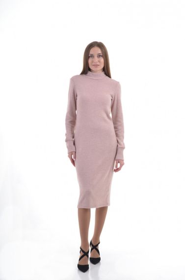 Платье 4Profi пудровое из ангоры размер XS 21842