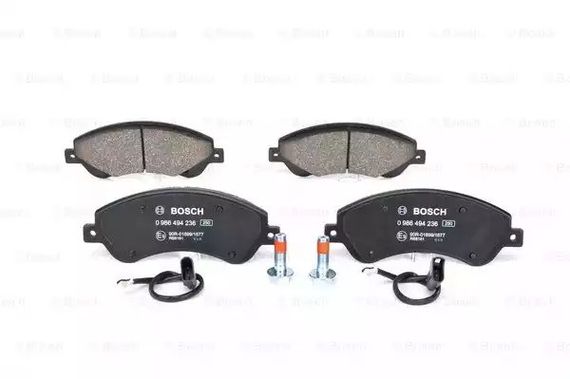 Колодки гальмівні дискові FORD TRANSIT передн.  BOSCH (0986494236)