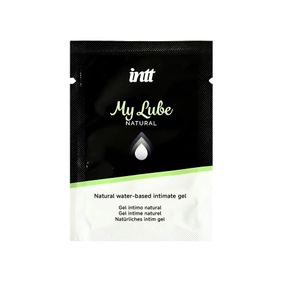 Пробник лубриканта на водній основі Intt My Lube Natural, 2 мл
